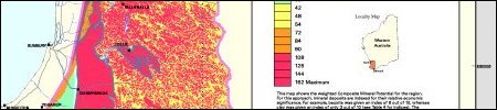 Sample from Regional Forest Agreement (RFA) mineral potential map [GA0862.jpg]
