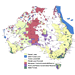 Map showing land tenure categories