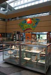 Geoscience Australia foyer display