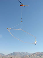 SkyTEM system operated in Australia by Geoforce Pty Ltd