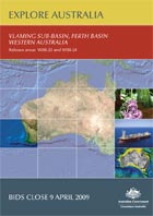 2008 Explore Australia brochure cover - Vlaming Sub-basin