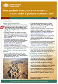 Products from Geoscience Australia to assist nickel and platinum explorers