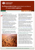 Products from Geoscience Australia to assist nickel and platinum explorers
