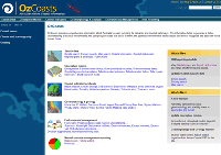 Fig 1. The home page and opening pages of the different modules include shorter and more precise text and shortcuts to key information and the most frequently visited pages.