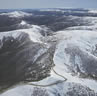 Ice covered mountains.  Click to go to Highest Mountains page