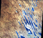 Landsat image of the Simpson Desert. Click for larger image.