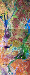 Diamantina and Georgina Rivers. Click to see larger image