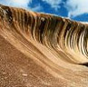 Wave Rock, near Hyden, Western Australia. Click to go to Australian Landforms and their History page