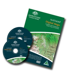 NATMAP Digital Maps 2008 Release front cover - GA10951