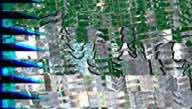 Raw image product, showing duplication along the scene edge. Select for detailed view: 24Kb