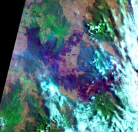 Landsat 7 satellite image acquired by Geoscience Australia 10 February 2009