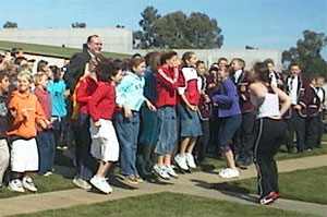 Geoscience Australia's Science Communicator led the Kids Quake