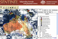 Image of the Sentinel interface