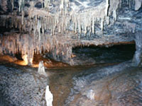 Example of a karstic aquifer