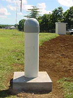 CGPS pillar for Samoa SPSLCMP