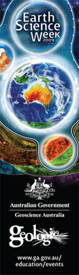 Image 1: Earth Science Week 2009 bookmark.