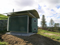 Completed hut Lord Howe Island