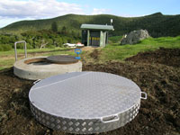 Completed vault Lord Howe Island