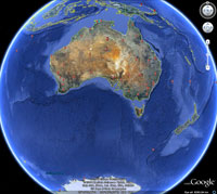 Google maps image of current network configuration