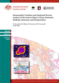 Image: Cover of Geoscience Australia Record 2009/23 