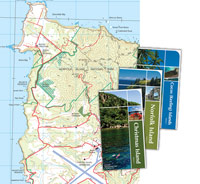 Section of Norfolk Island with covers for new ffshore territory maps. &copy; Geoscience Australia.