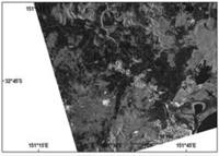 Optical pre-flood imagery taken on 19 November 2006, by ANVIR-2.