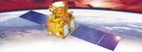 Image of satellite in space