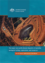 Cover image of The major rare-earth-element deposits of Australia