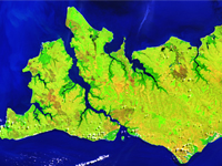 Landsat 5 TM, Tiwi Islands, Darwin, Australia