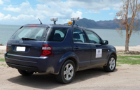 RICS vehicle with two side cameras