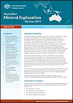 Cover image of Australian Mineral Exploration Review 2011