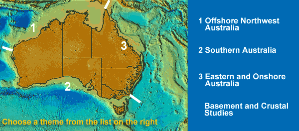 Click on a menu item for regional data GA2067