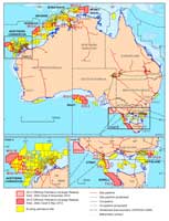 Offshore areas released for petroleum exploration as part of the 2012 acreage release.