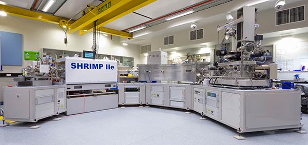 View of the Geoscience Australia SHRIMP instrument