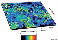 Mineral mapping using geophysical data in the Gawler-Curnamona region