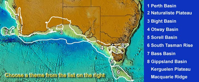 Regional selector image for the SSW project