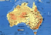 Топографическая рта Австралии