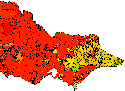 Click for an example of how the data can look in a GIS [GIF 32 Kb]