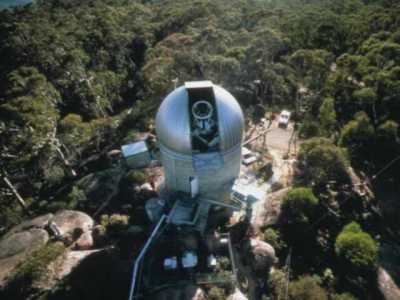 Orroral Observatory viewed from above