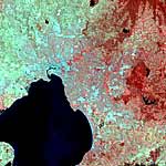 Landsat 5 TM, 18 January 2004 Melbourne 2004