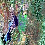 Landsat 7 ETM+, Mt Isa, 17 May 2003