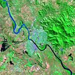 Landsat 7 ETM+, Rockhampton, 24 May 2003