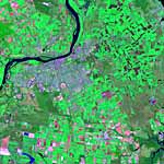 Landsat 7 ETM+, Bundaberg, 17 May 2003