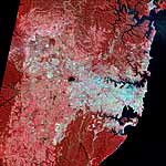 Landsat MSS, Sydney, 27 April 1984