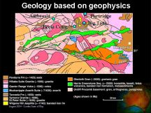 Simplified geology map of the Tarcoola Goldfield - click to enlarge (94 KB).