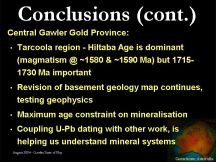 Conclusions - Central Gawler Gold Province - click to enlarge (75 KB).
