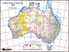 Thumbnail Public Lands of Australia map, click for full PDF image (2.7MB]