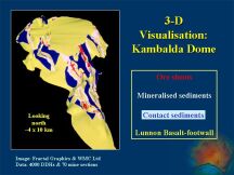 3-D Visualisation: Kambalda Dome (54 KB).