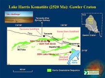 Lake Harris Komatiite 2520Ma: Gawler Craton (58 KB).
