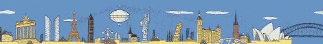 Graphic of world skylines - Astronomical Information - Geodesy